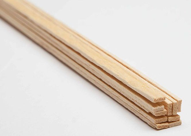 Hovedbilde Abachi list 1,8x6x550mm. 10stk