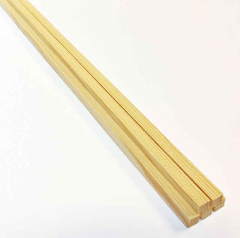Furu list 1x1x1000 mm. 5 stk.