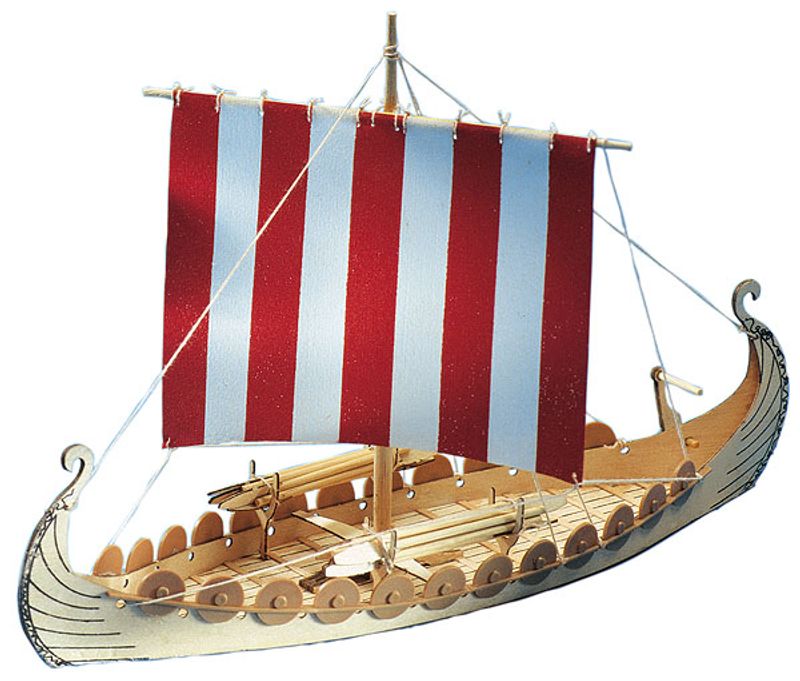 Mini-Oseberg. 240 mm. Begynnermodell