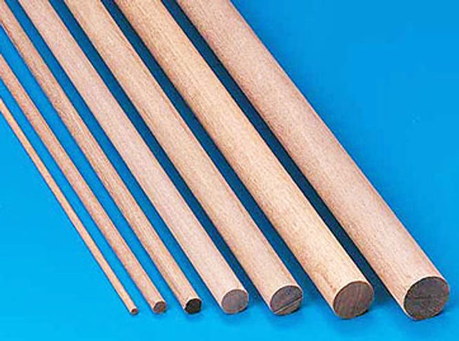Hovedbilde Bøk rundlist 2 mm. 1000mm. 1stk.