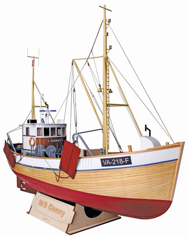 Conny reketråler 620 mm. 1:25 skala