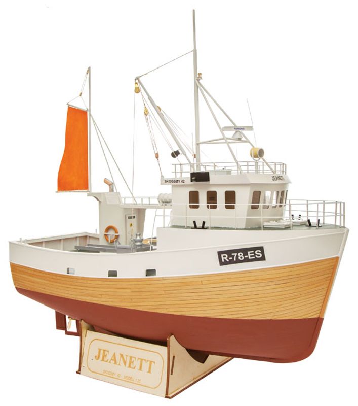 Jeanett sjark 520 mm. Skala 1:25