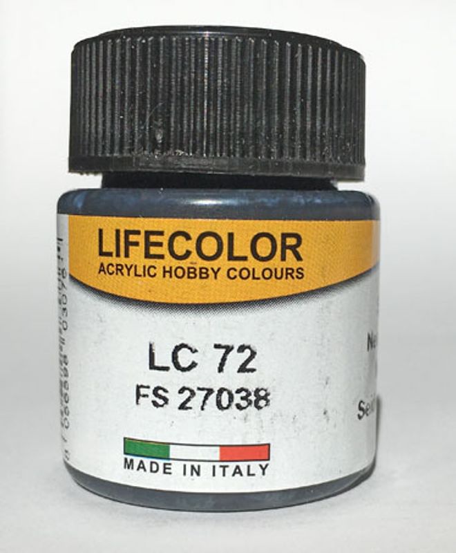 Acrylmaling. Halvblank svart 22 ml.